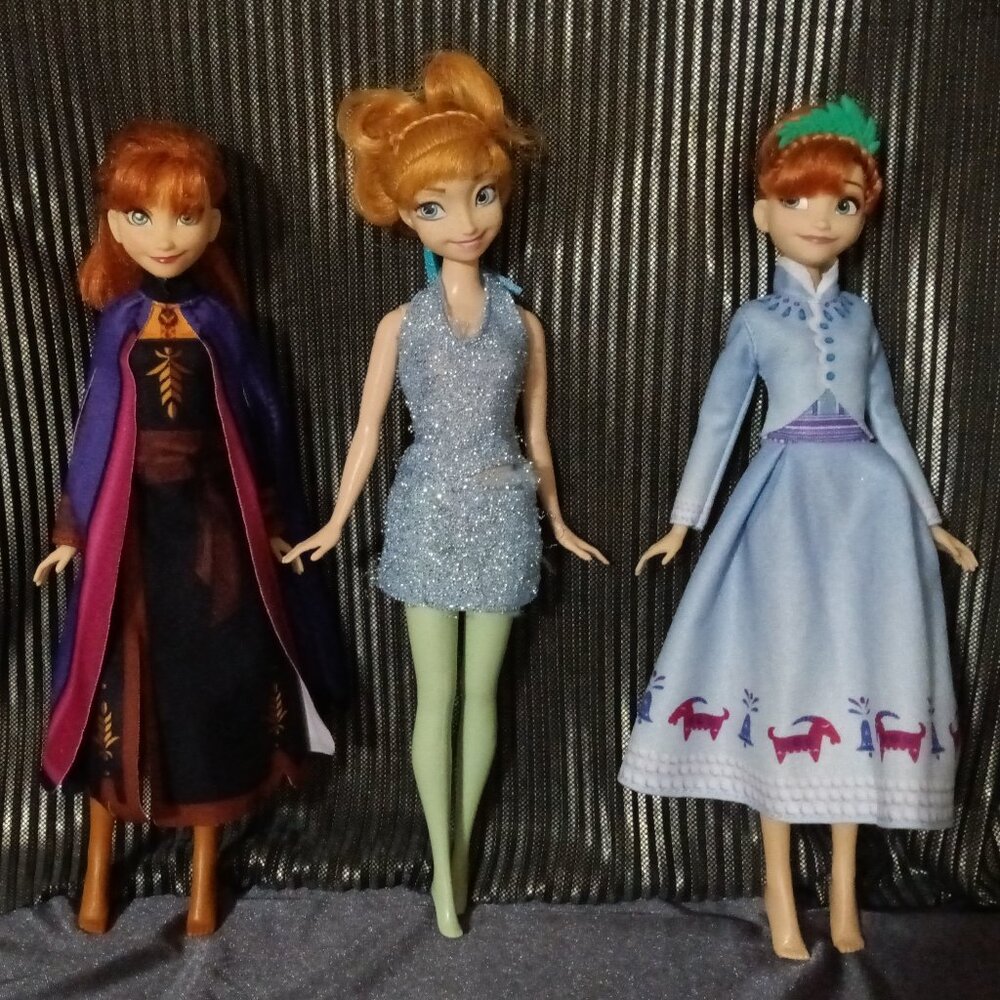 Frozen Anna Dolls(3ct)